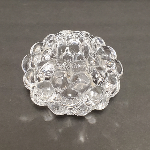 Orrefors Crystal Raspberry Candle Holder - Picture 5 of 12